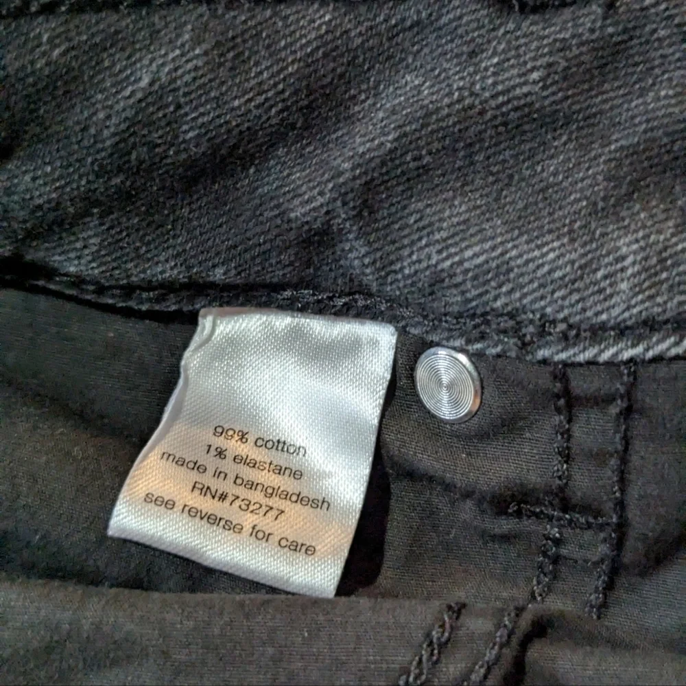 Elizabeth And James The Vintage Straight Jean 14/32 Black